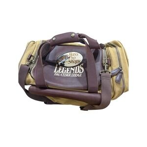 Vintage Bass Pro Shops Legends Big Cedar Lodge Duffle Bag